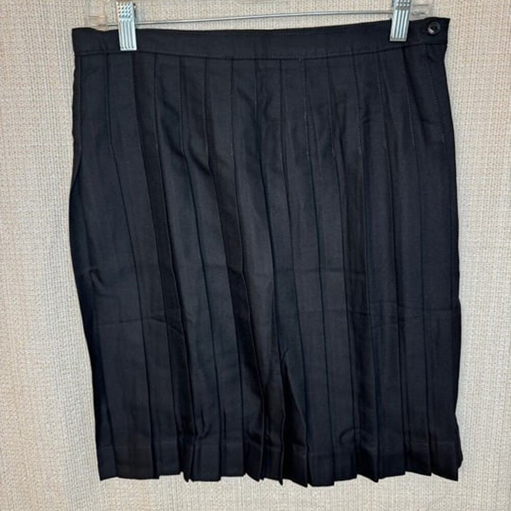 Lands' End NWOT girls black skirt size 14